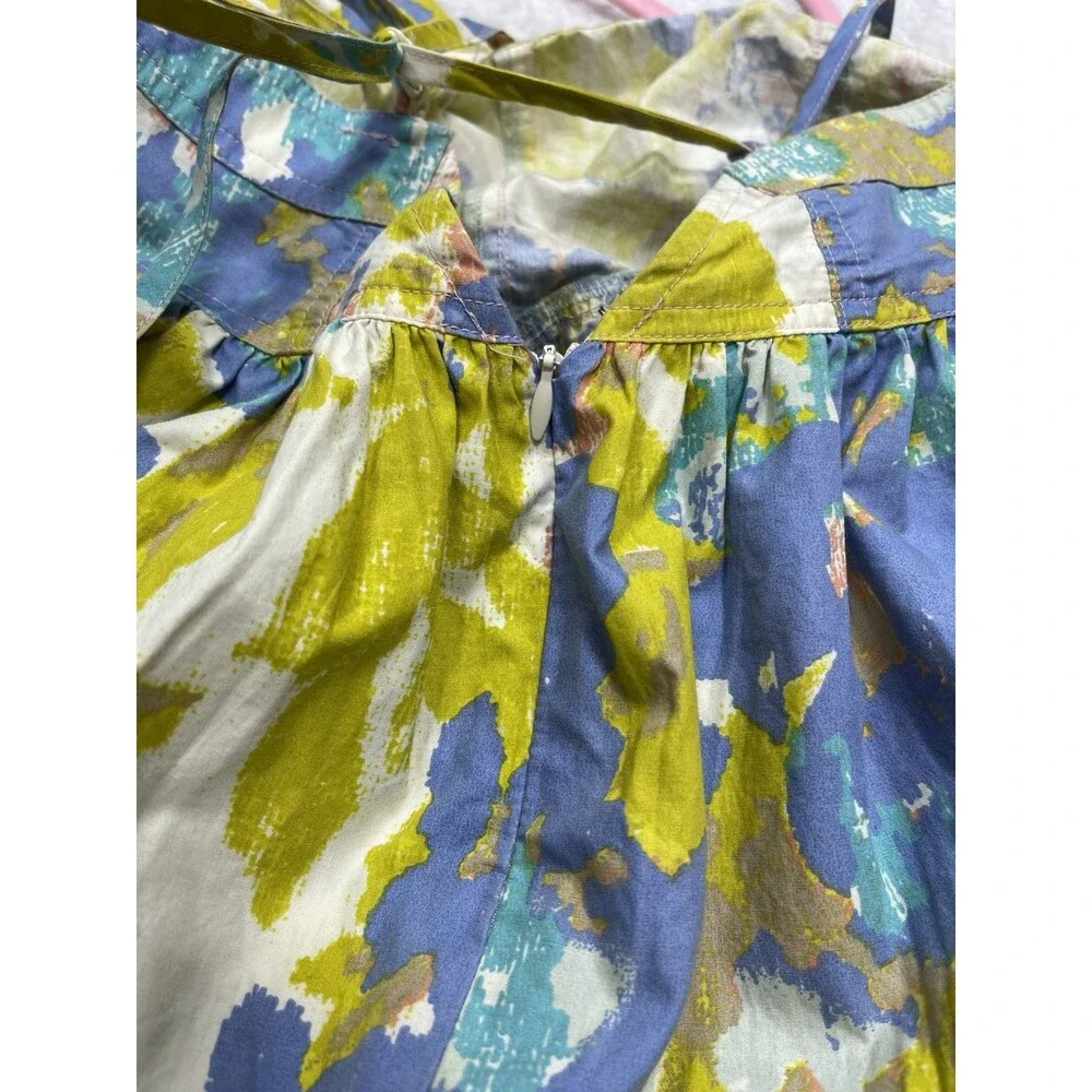 Free People Midi Dress Green Women Long Love Preppy Vacay Boho Retro Small New